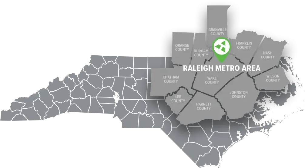 Service Areas | Triangle Lawn